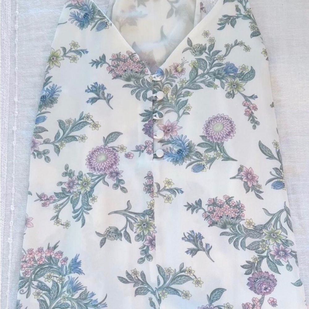 Loft Floral Tank Top